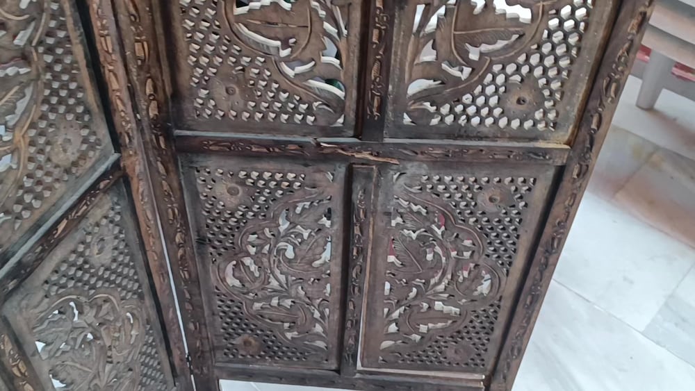 Ahşap Paravan / Ahşap Oymalı Paravan - 2