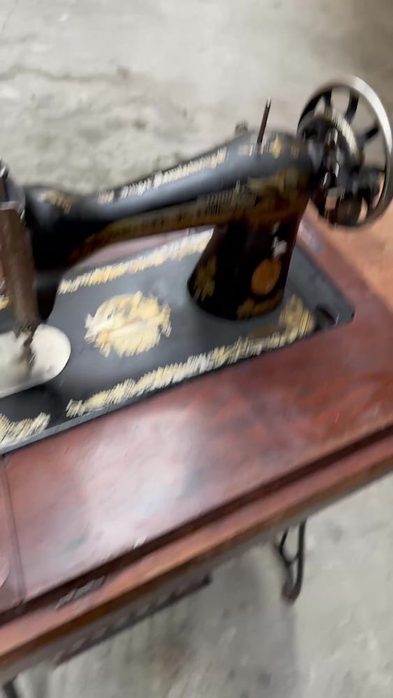 1928 Antika Singer 15K Sphinx - Kusursuz Mekanizma & Çekmeceli - 2