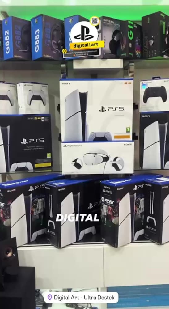 PS5 Slim Digital · DIGITAL ART · Konsol Mağazası - 2