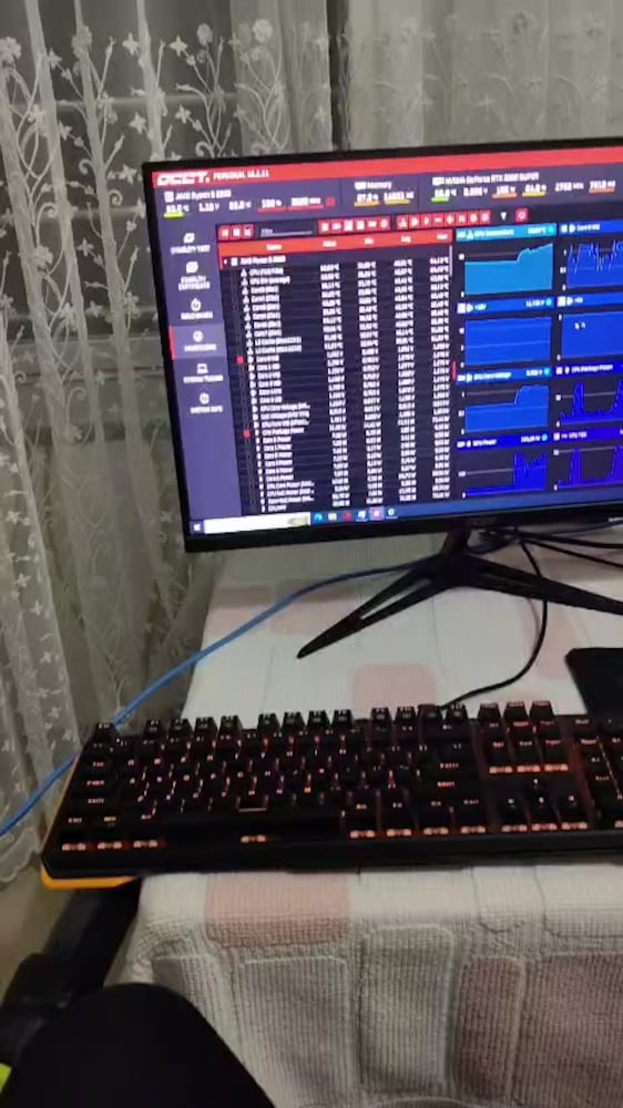 Tam Set bilgisayar R52600-Rtx2060 super-acer23,8 165hz monitor++ - 2