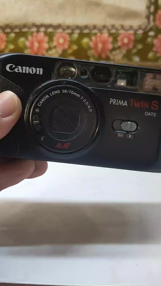 Canon Prima Twin S / Analog 38 ve 70mm Kompakt Vizörlü Fotoğraf Makine - 2