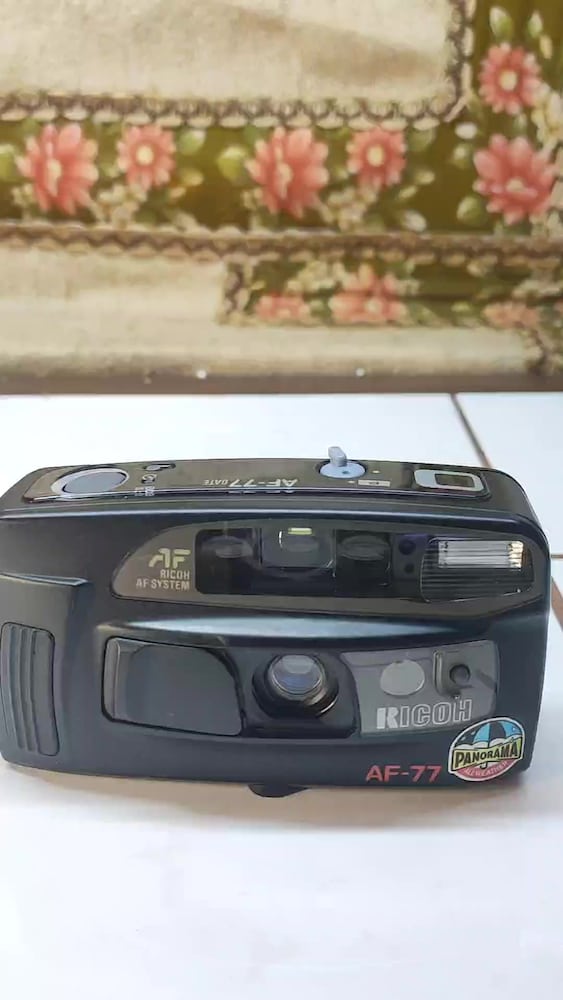 RICOH AF-77 35 mm Film Fotoğraf Makinesi Test Edildi/Çalışır Durumda. - 2