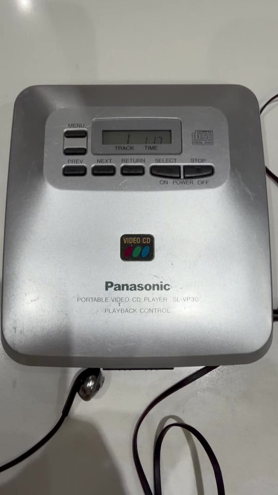 PANASONIC CD PLAYER SL-VP30 DİSCMAN - 2