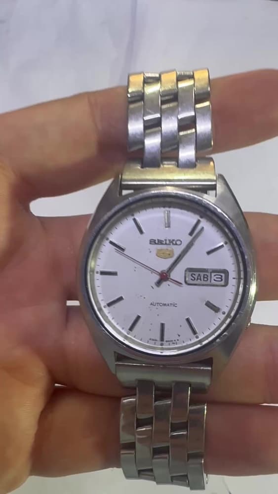 Seiko 5 6309-5840 Otomatik Vintage Erkek Kol Saati Japon Üretimi - 2