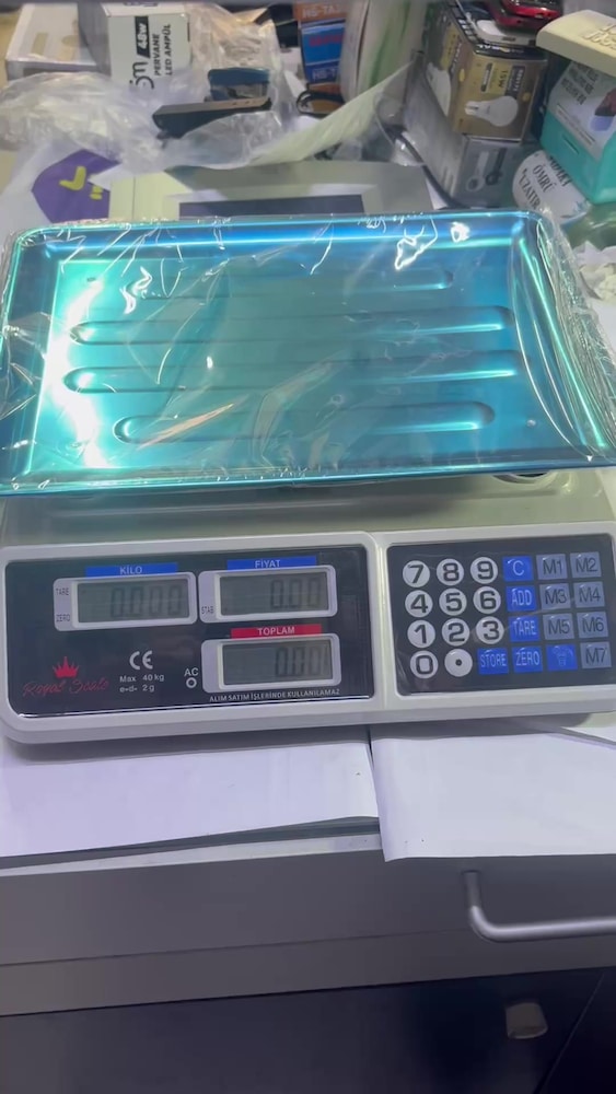Royal Scale 40Kg 2Gr Dijital Fiyat Hesaplamalı Terazi Çift Ekran - 2