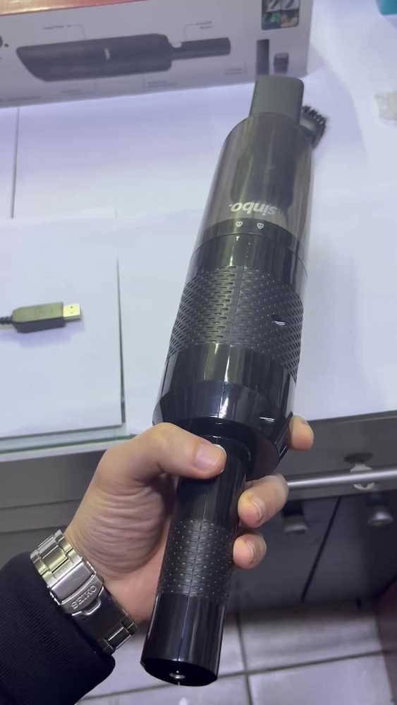 Sinbo Şarjlı El Süpürgesi | Kablosuz | Güçlü Çekim | 3600 mAh | Araç - 2