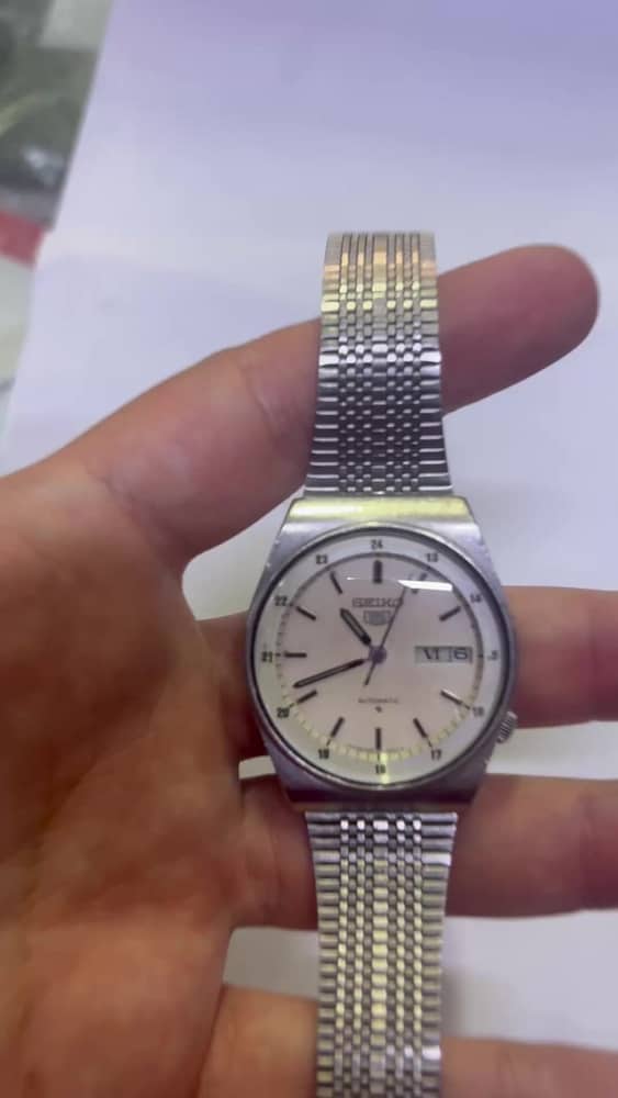 Seiko 5 6309-6028 Otomatik Vintage Orijinal Erkek Kol Saati 36 mm - 2