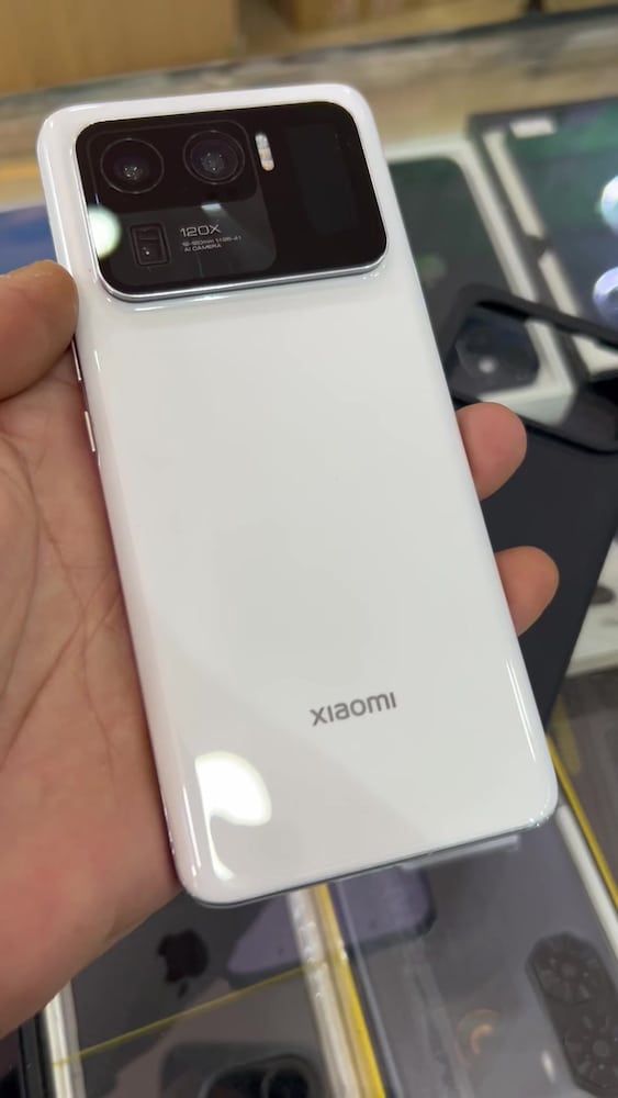 XIAOMI 11 ULTRA 25612+12 GB KAYITLI ŞARJ KILIF İLE ARKA EKRAN ÇALIŞMIY - 2