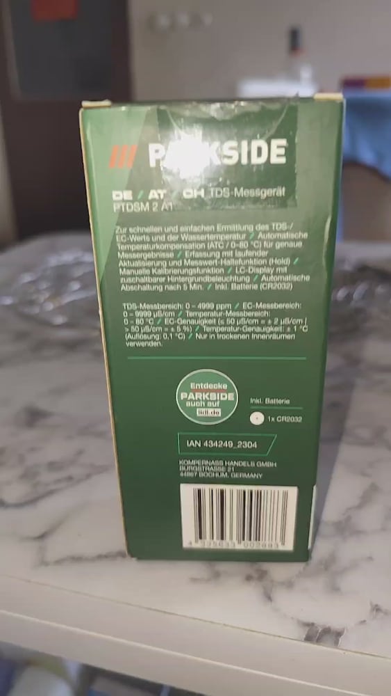 TDS Su ölçüm çıhaz yeni - 2