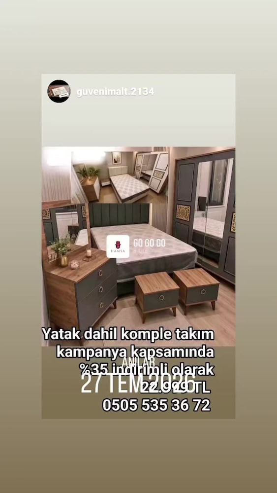 İmalattan Halka! Lüks Yatak Odası Takımı - En Uygun Fiyat GARANTİLİ - 2