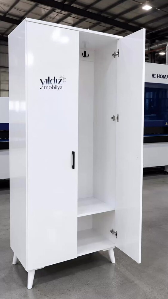 ayakkabılık portmanto vestiyer mdf dolap çok amaçlı dolap 190 Yüksek - 2