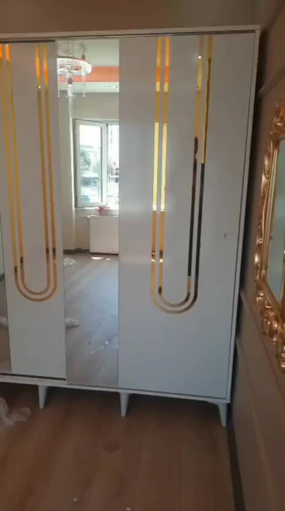 EKONOMİK YATAK ODASI DOLAP GARDROP ELBİSE DOLAPLARI HIZLI TESLİMAT - 2