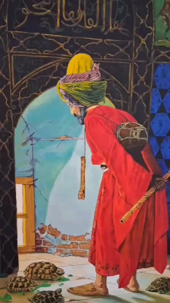 MUHTEŞEM BÜYÜK BOY YAĞLI BOYA TABLO 70X90 REPRODÜKSİYON - 2