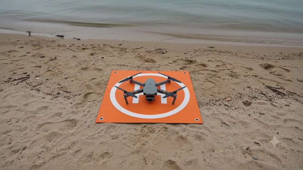 PGYTECH drone landing pad For Drones Reverse Sıde OBVERSE SIDE DRONE K - 2