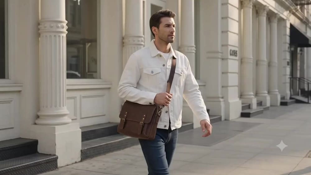 ORIGINAL LEATHER CROSS BELT BAG - 2