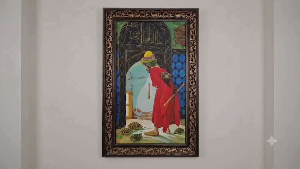 MUHTEŞEM BÜYÜK BOY 1.SINIF YAĞLI BOYA ESER REPRODÜKSİYON - 2