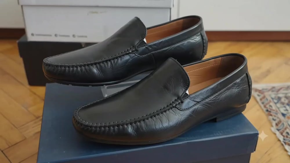 TAMER TANCA ERKEK DERİ LOAFER driving shoes AYAKKABI SIFIR 44 - 2