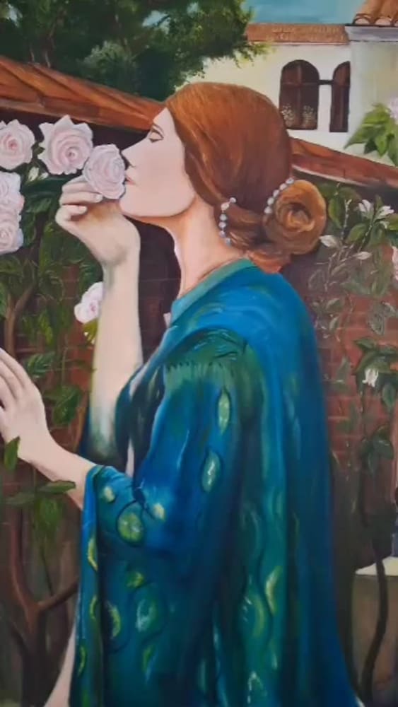 MUHTEŞEM BÜYÜK BOY YAĞLI BOYA TABLO 114X85 ÇERÇEVELİ ( SADO İMZALI ) - 2