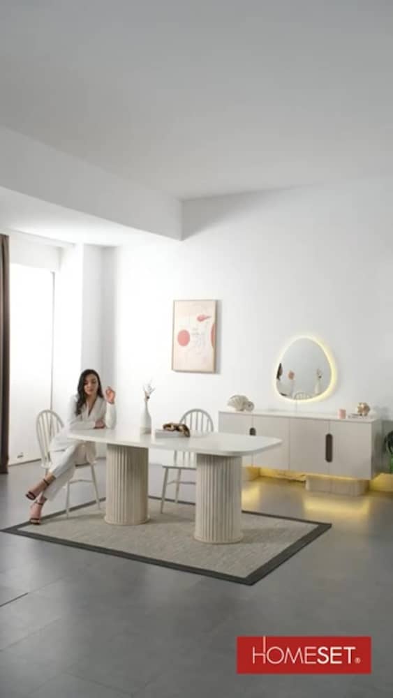 Sıfır , %100 MDF , Modern TV Ünitesi - Aytaşı , Traverten - 2