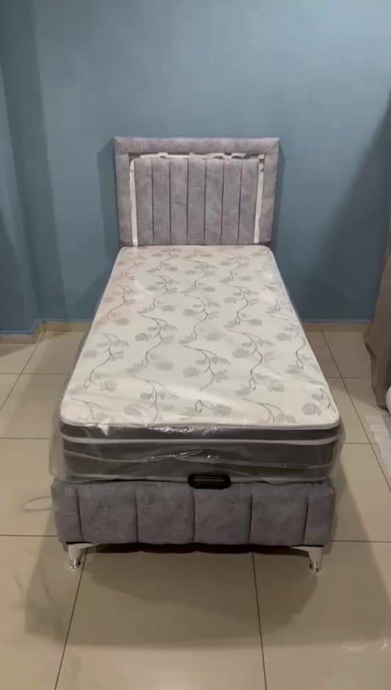 TEK KİŞİLİK BAZA BAŞLIK YATAK KAPIDA ÖDEME İLE HIZLI TESLİMAT - 2