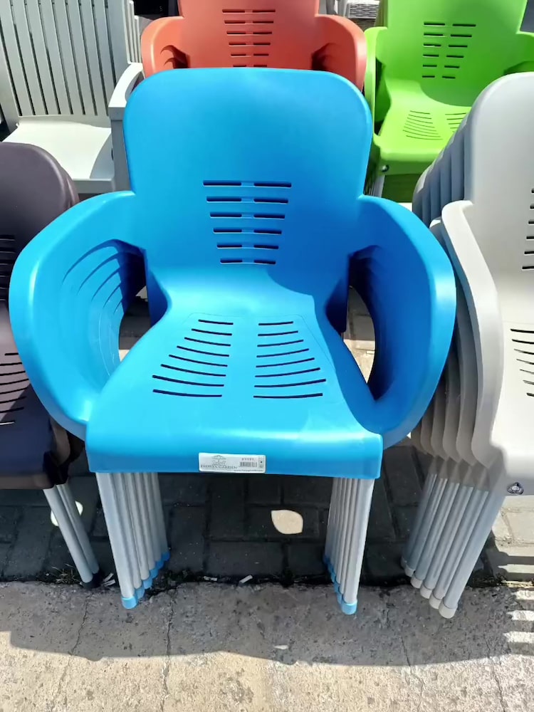 Çay ocağı Renkli Sandalye - 2