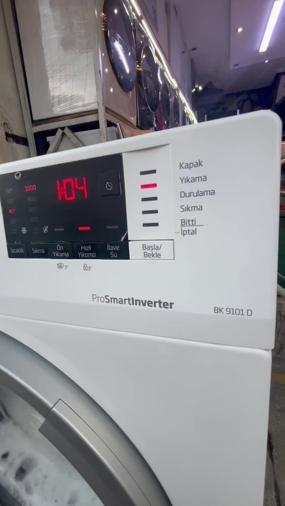 BEKO 9 KG ÇAMAŞIR MAKİNESİ | 1000 DEVİR | INVERTER MOTOR - 2
