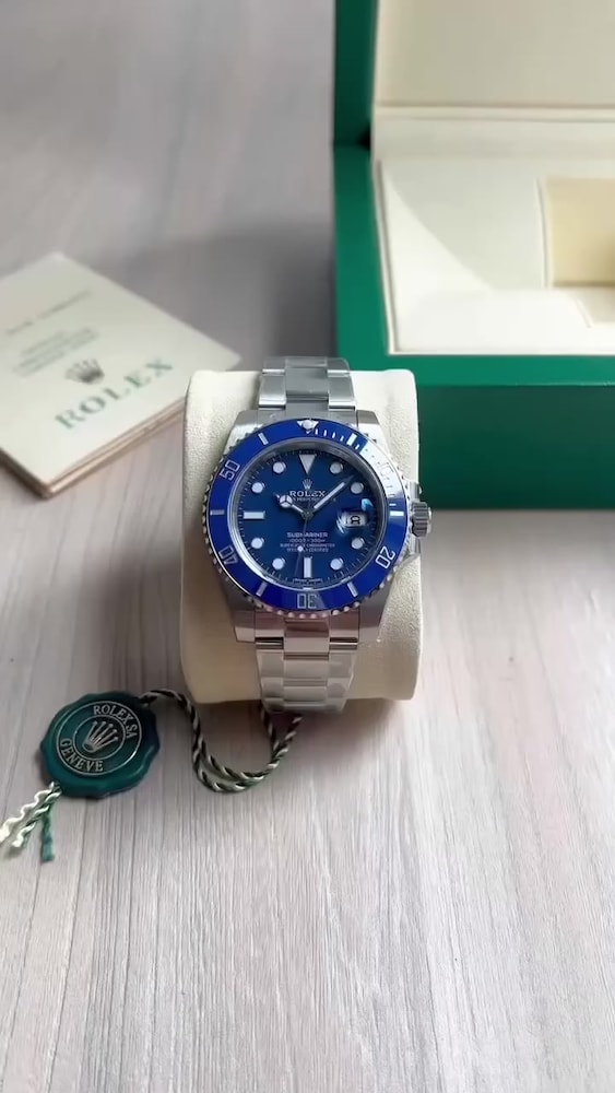 Özel Seri Rolex Submariner - Mavi Bezel & Jubilee Kordon (Sıfır) - 2