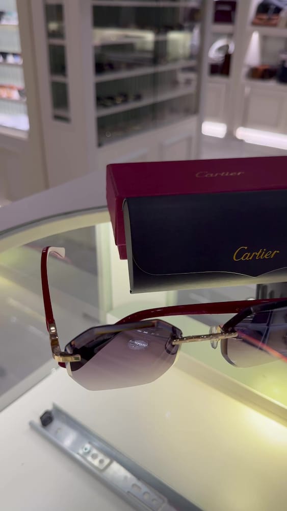 Cartier Unisex Güneş Gözlüğü 0439S 003 - 2