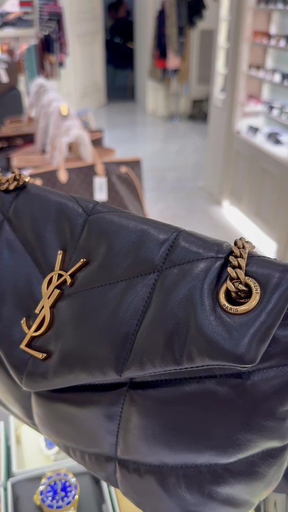 Saint Laurent YSL Loulou Deri Lüks Çanta - 2
