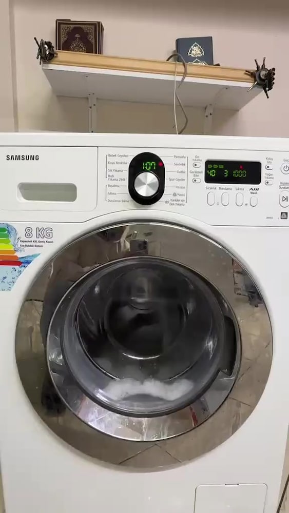 SAMSUNG 8 KG ÇAMAŞIR MAKİNESİ SIFIRDAN FARKSIZ TERTEMIZ SAGLAM - 2
