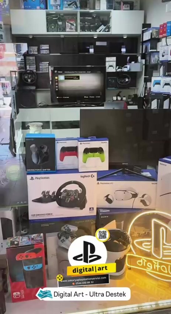 PS5 Çift Kol Garantili + Şarj Standı · DIGITAL ART · Konsol Mağazası - 2