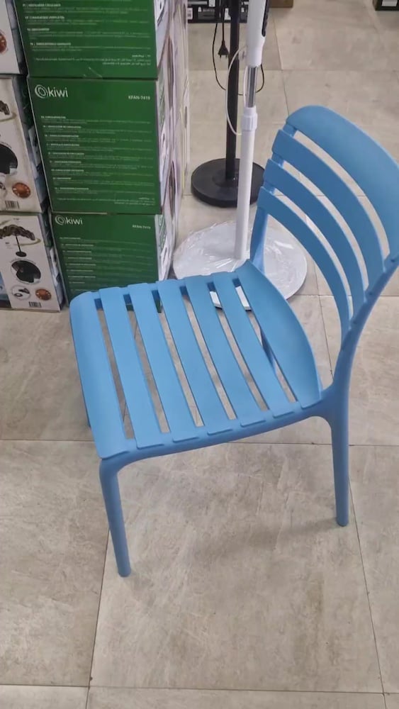 Novussi parma kolsuz sandalye mavi - 2