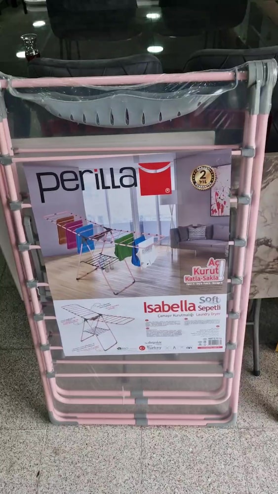 Perilla isabella sepetli çamaşır kurutmalık - 2