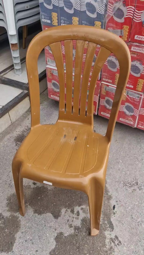Mandella teak plastik sandalye - 2