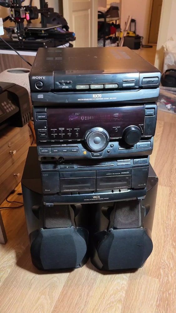 Sony RX70 HiFi Müzik Sistemi - Hoparlörlü ve Kumandalı - 2