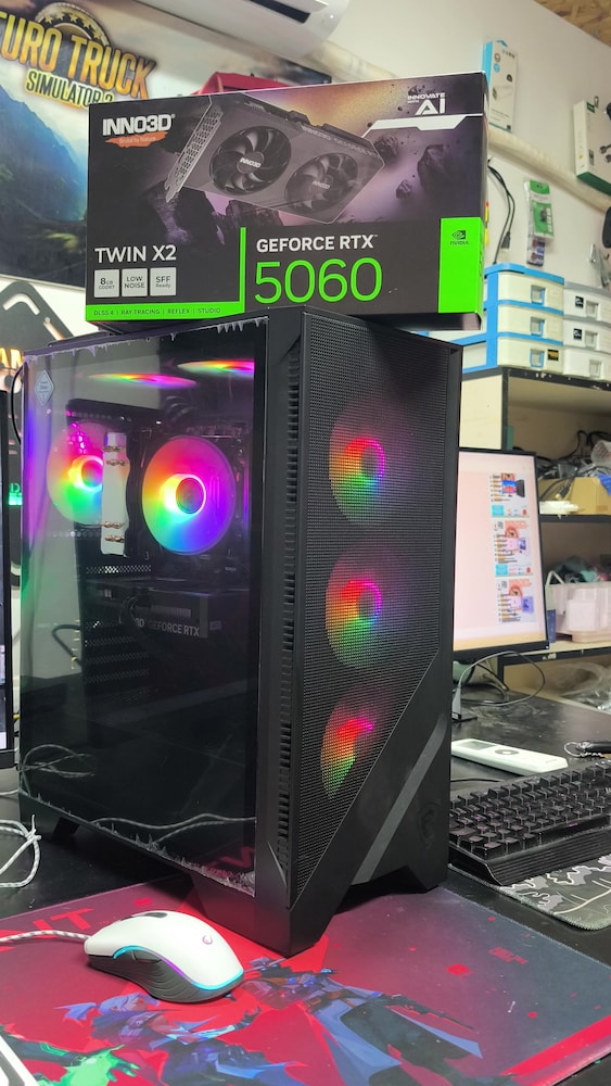 DDR5 Ryzen 5 7500F-16 GB-1 TB-RTX5060 8GB-27 İnc 180Hz Monitör - 2