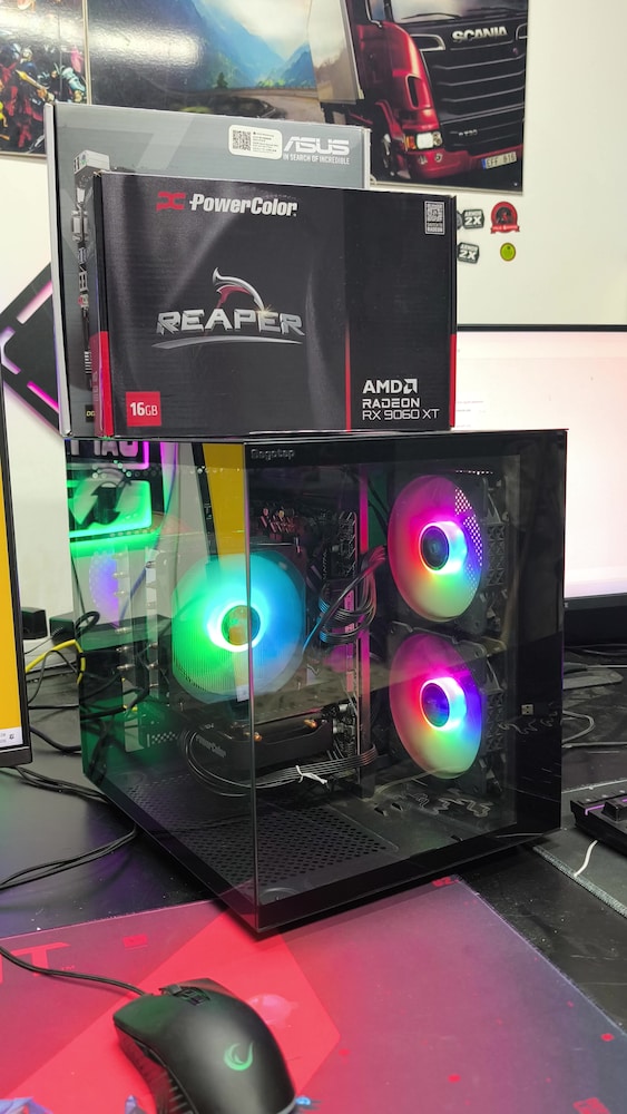 DDR5 İ5 14400F-16GB-1 TB-RX 9060 XT 16GB-24 İNC 240 Hz Monitör - 2