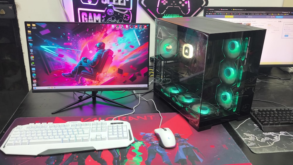 DDR5 Ryzen 5 7500F-16 GB-512 GB-RTX5060 8GB-24 İnc 240Hz Monitör - 2